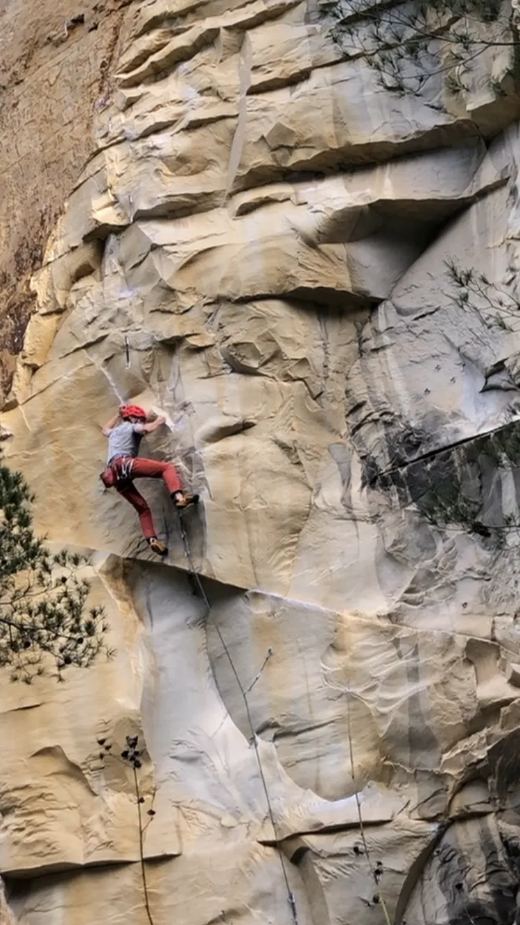 Sébastien dans Clean Up D (8a), à l'Étoile Noire