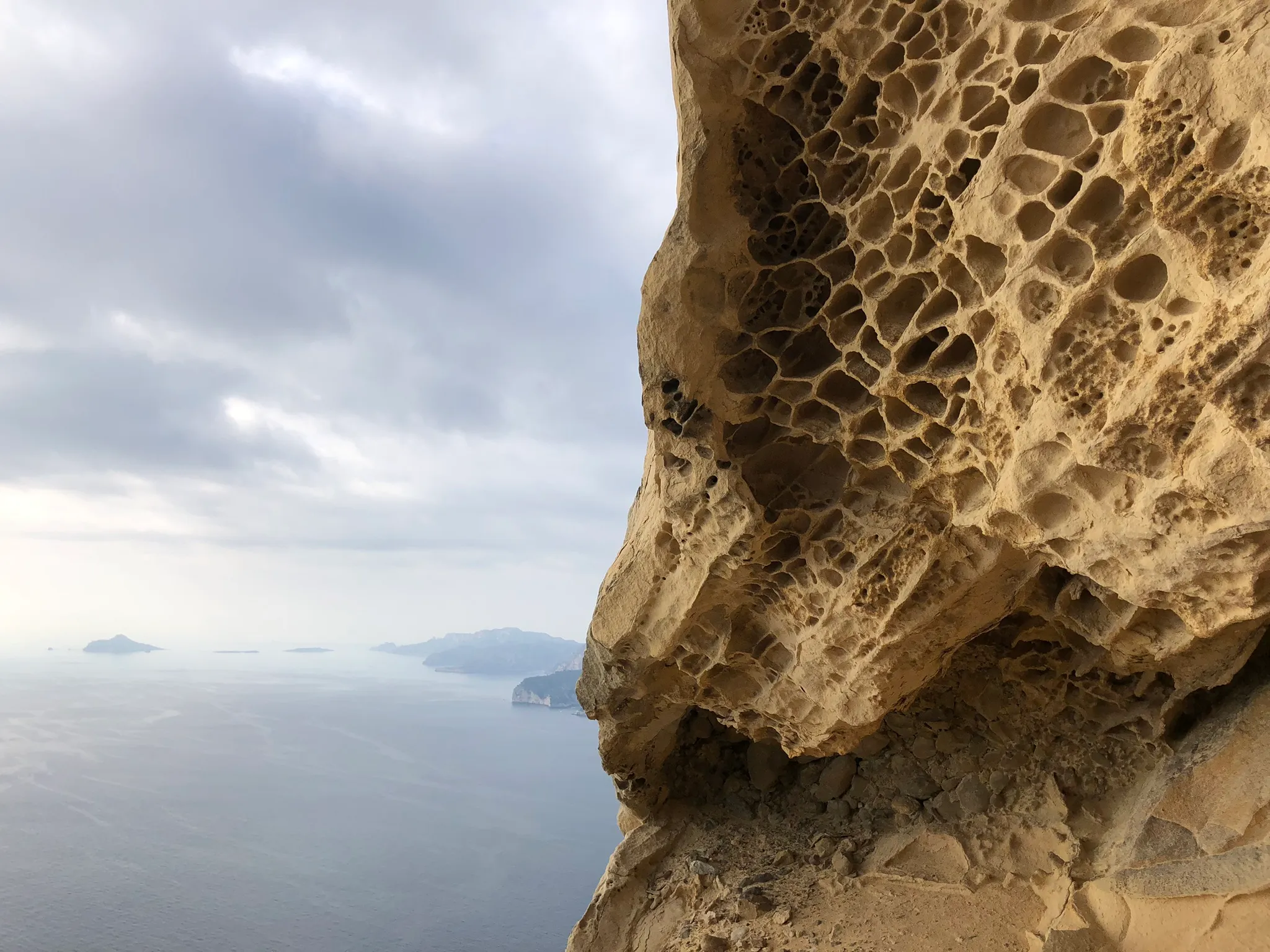 La falaise du Cap Canaille entre Cassis et La Ciotat